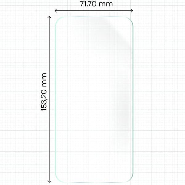 Bizon Glass Hydrogel Skärmskydd till Galaxy S23 FE, 2 st.