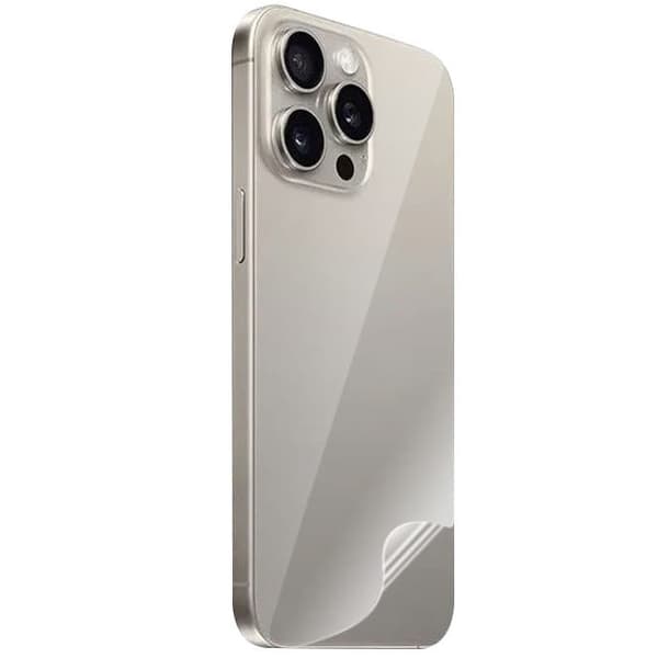 Bizon Glass Hydrogel Bakfilm, iPhone 15 Pro, 2 st.