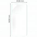 Miniatyrbild 2 av 6: Bizon Glass Hydrogel Bakfilm, iPhone 15 Pro, 2 st.