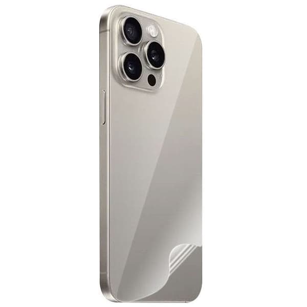 Bizon Glass Hydrogel Bagfilm, iPhone 15 Pro Max, 2 stk.
