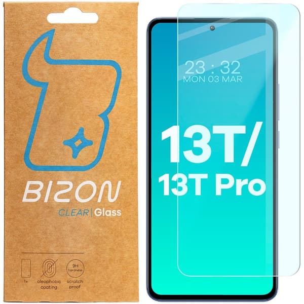 Bizon Glass Clear 2 Härdat Glas för Xiaomi 13T / 13T Pro