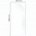 Miniatyrbillede 2 af 6: Bizon Glass Hydrogel Frontskærmbeskytter til Oppo A58 4G / A38, 2 stk.