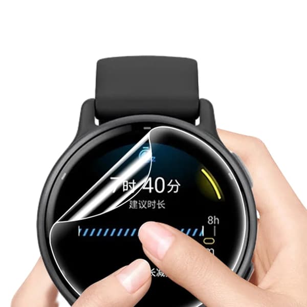 Hydrogelfilm för Bizon Glass Watch Hydrogelskärm för Garmin Vivoactive 5, 2 st.