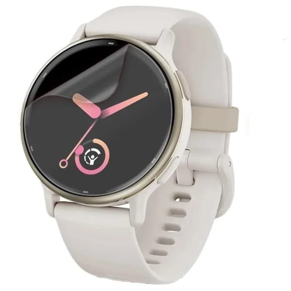 Hydrogelfilm för Bizon Glass Watch Hydrogelskärm för Garmin Vivoactive 5, 2 st.