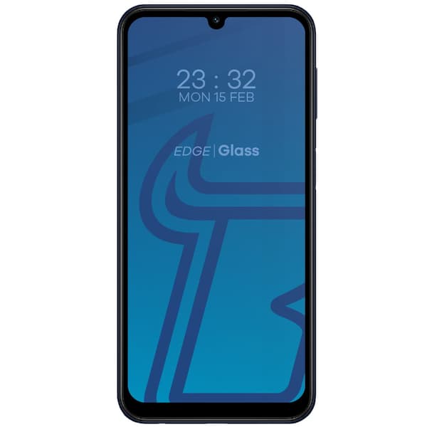 Bizon Glass Edge 2 karkaistu lasi Galaxy M34 5G:lle, musta