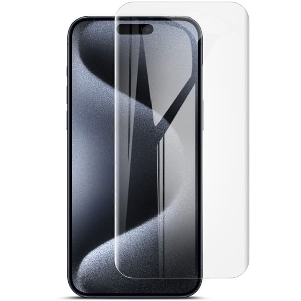 Hydrogelfilm för baksida och framsida Bizon Glass Hydrogel Pack för iPhone 15 Pro