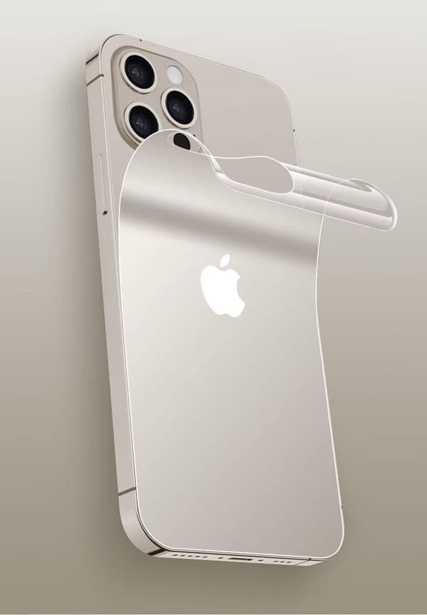 Hydrogelfilm för baksida och framsida Bizon Glass Hydrogel Pack för iPhone 15 Pro