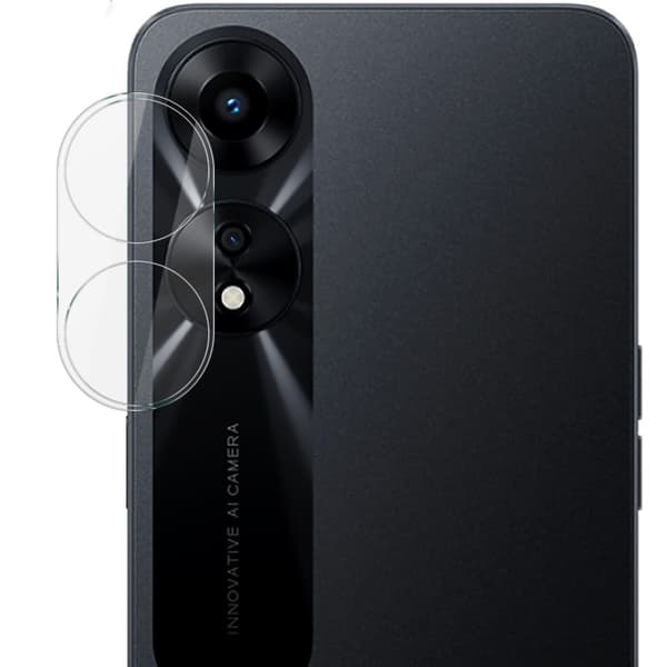 3x Glas + Kameraglas BIZON Clear 2-pack för Oppo A78 4G