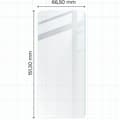 Miniatyrbild 2 av 6: 3x Glas + Kameraglas BIZON Clear 2-pack för Oppo A78 4G
