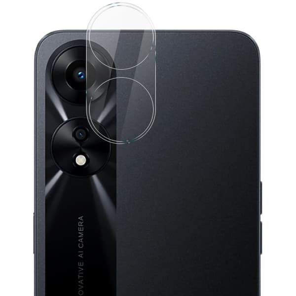 2x lasi + kameralasi BIZON Edge 2 pakkaus Oppo A78 4G:lle