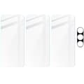 Miniatyrbild 5 av 6: 3x Glas + Kameraglas BIZON Clear 2-pack för Galaxy M34 5G