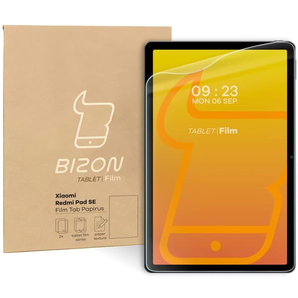 Bizon Film Tab Papirus pappersimitationsfolie för Redmi Pad SE, 2 stycken