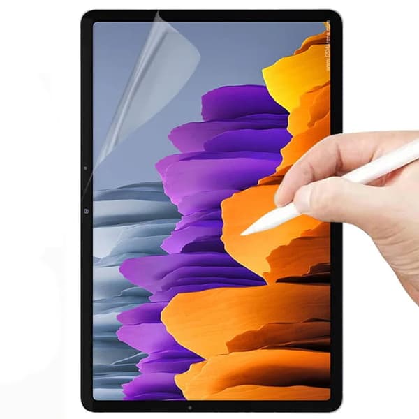 Bizon Film Tab Papirus pappersimitationsfolie för Galaxy Tab S8/S7, 2 stycken