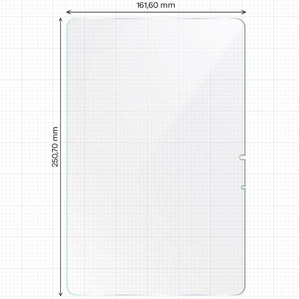 Bizon Film Tab Papirus pappersimitationsfolie för Galaxy Tab S8/S7, 2 stycken