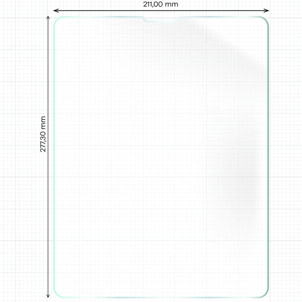 Bizon Film Tab Papirus papirlignende folie til iPad Pro 12.9 2022/2021/2020/2018, 2 stk.