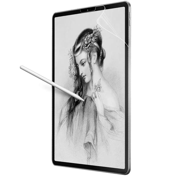 Bizon Film Tab Papirus pappersimitationsfolie för iPad Pro 11"" 2022/2021/2020/2018, Air 10.9"" 5/4, 2 stycken