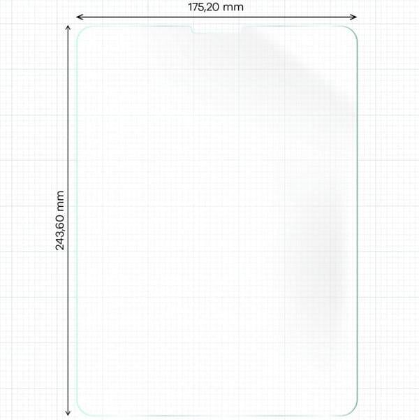 Bizon Film Tab Papirus pappersimitationsfolie för iPad Pro 11"" 2022/2021/2020/2018, Air 10.9"" 5/4, 2 stycken