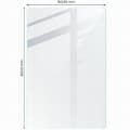 Miniatyrbild 2 av 4: Bizon Glass Tab Klar härdat glas för Galaxy Tab A9 Plus, 2 stycken