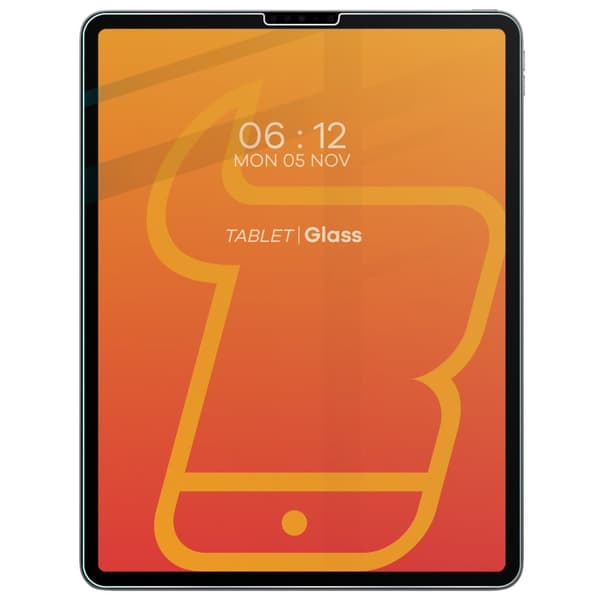 Bizon Glass Tab Klar hærdet glas til iPad Pro 12.9 2022/2021/2020/2018, 2 stk.