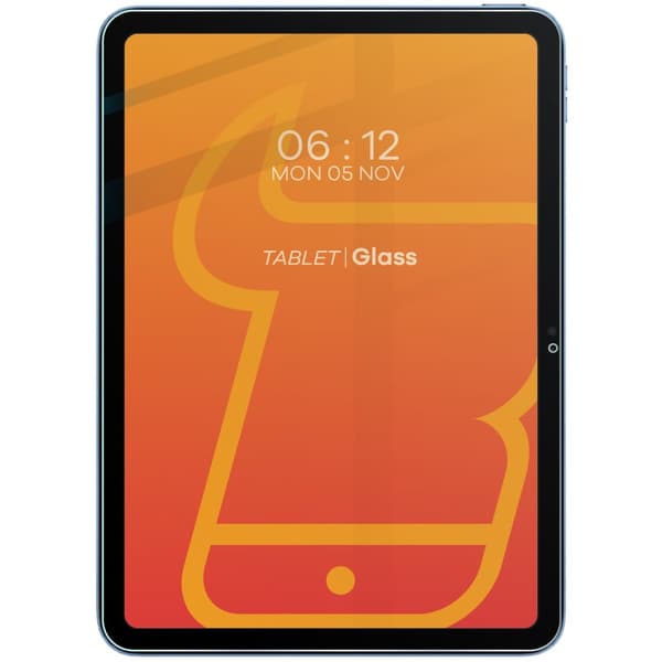 Bizon Glass Tab Genomskinligt härdat glas för iPad 11/10 generationen. 2025/2022, 2 stycken