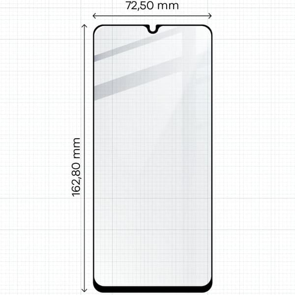 Bizon Glass Edge 2 Härdat Glas för Redmi 13C/13C 5G/Poco C65