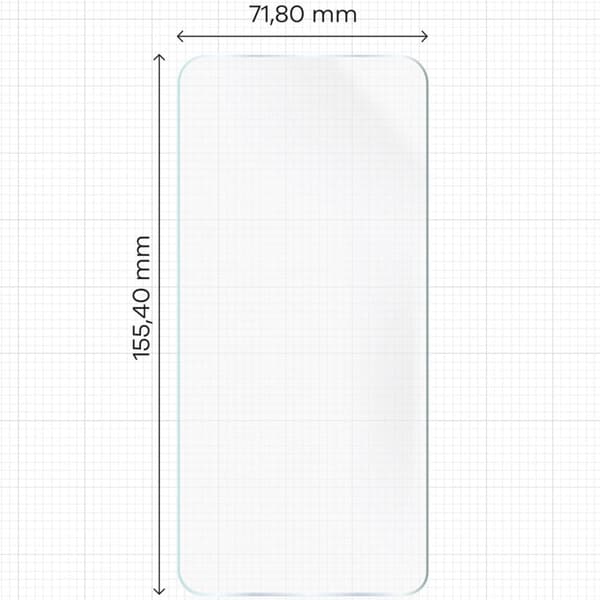 Bizon Glass Hydrogel Frontskærmbeskytter til Galaxy S25 Plus / S24 Plus, 2 stk.