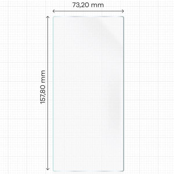 Bizon Glass Hydrogel Frontskærmbeskytter til Galaxy S24 Ultra, 2 stk.