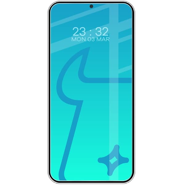 Bizon Glass Clear 2 karkaistu lasi Galaxy S25 Plus / S24 Plus -puhelimelle