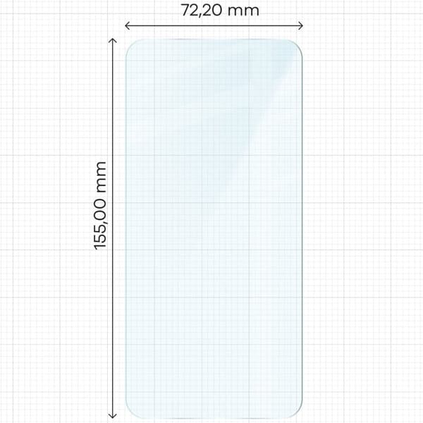 Bizon Glass Clear 2 karkaistu lasi Galaxy S25 Plus / S24 Plus -puhelimelle