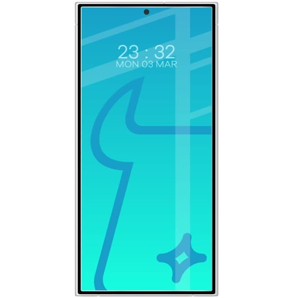 Bizon Glass Clear 2 Hærdet Glas til Galaxy S24 Ultra