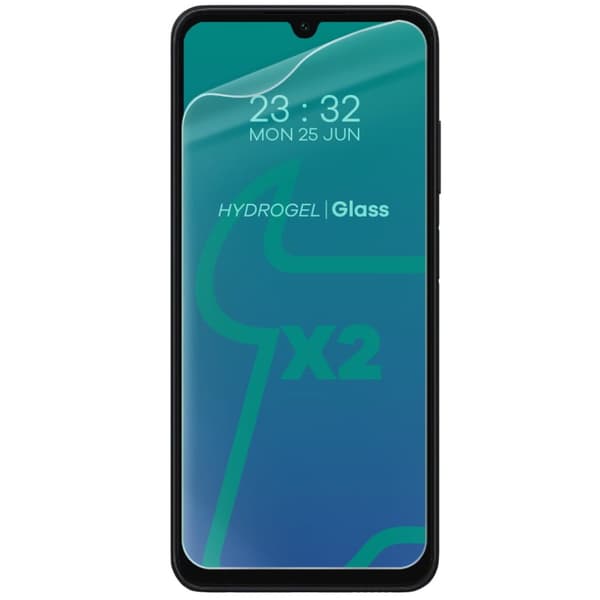 Bizon Glass Hydrogel Frontskærmbeskytter til Galaxy A05s, 2 stk.