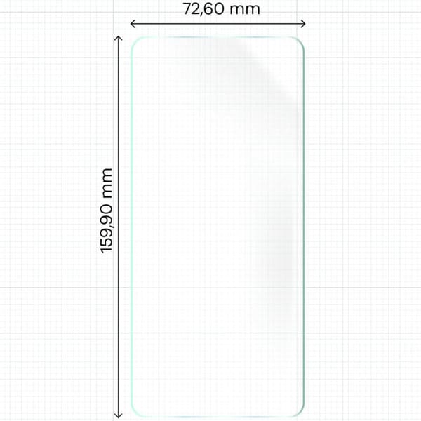 Bizon Glass Hydrogel Frontskærmbeskytter til Oppo A79 5G, 2 stk.