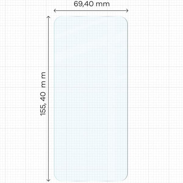 Bizon Glass Clear 2 Härdat Glas för Xiaomi Poco X6 Pro / X7 Pro