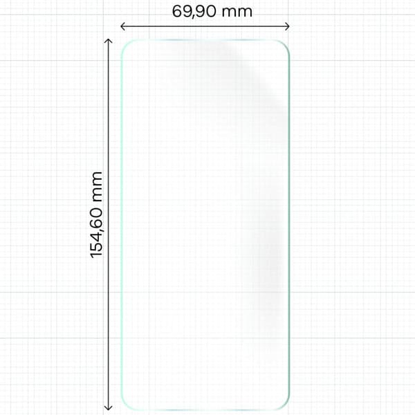 Bizon Glass Hydrogel Frontskærmbeskytter til Motorola Moto G34 / G45 5G, 2 stk.
