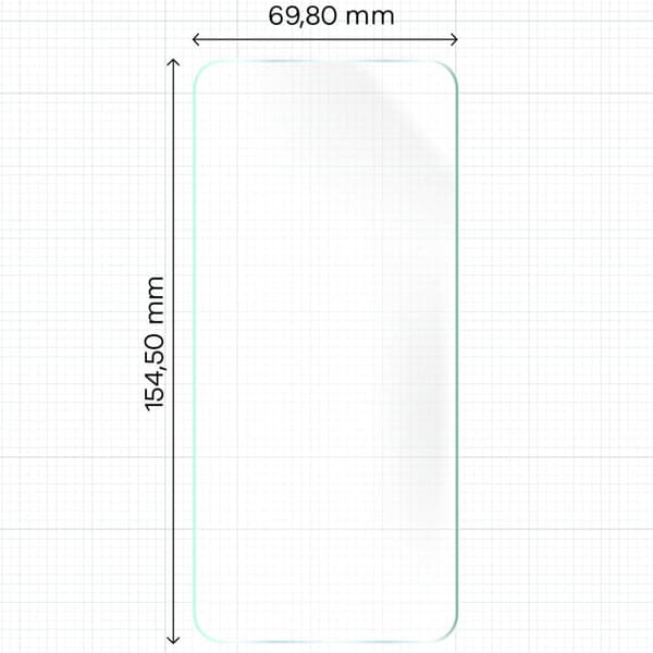Bizon Glass Hydrogel Framskärmskydd för Xiaomi Poco X6 Pro / X7 Pro, 2 stycken