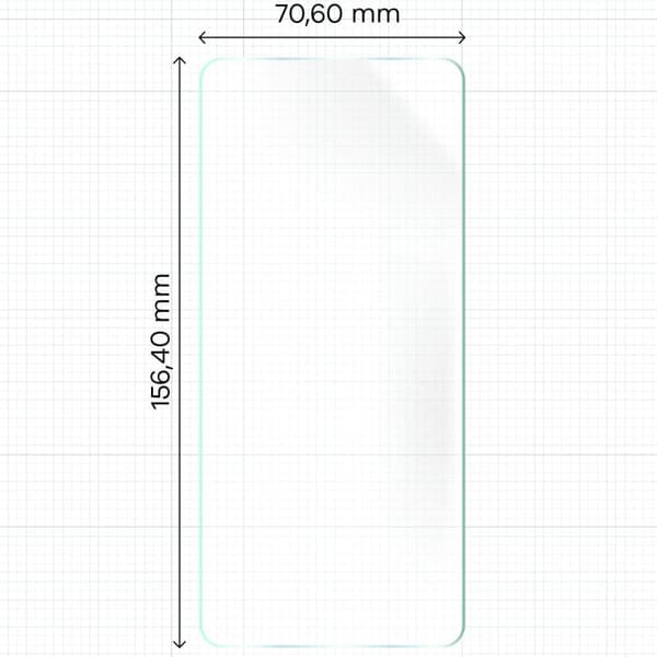 Bizon Glass Hydrogel Framsida Hydrogelfilm för Xiaomi Poco X6 / Poco M6 Pro 4G / Redmi Note 13 5G / Redmi Note 13 Pro 4G/5G, 2 stycken