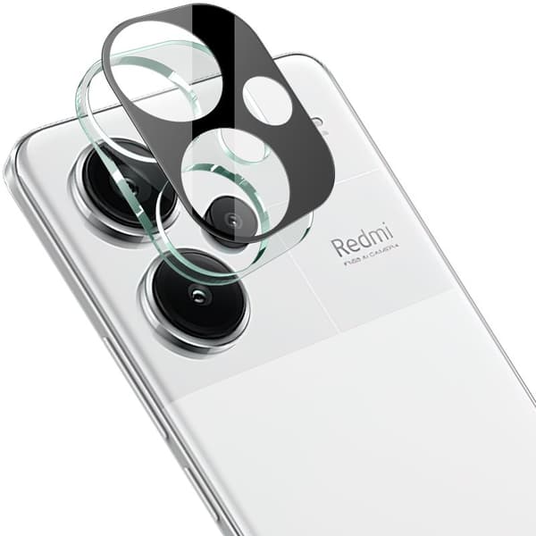Bizon Glaslins för Xiaomi Redmi Note 13 Pro Plus 5G, 2 stycken
