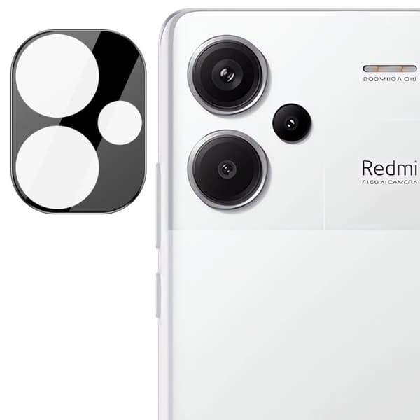 Bizon Glaslins för Xiaomi Redmi Note 13 Pro Plus 5G, 2 stycken