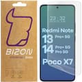 Pikkukuva 1 / 5: Bizon Glass Hydrogel -etunäytönsuoja Redmi Note 13 Pro+ 5G / 14 Pro 5G / 14 Pro+ 5G / Poco X7:lle, 2 kpl