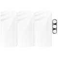 Miniatyrbillede 5 af 5: 3x Glas + kameraglas BIZON Clear 2-pak til Galaxy S24 Plus