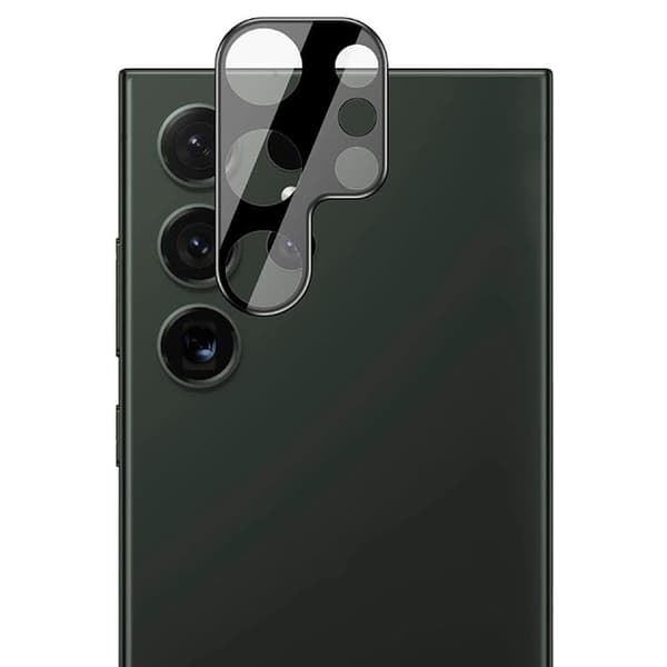 3x Glas + kameraglas BIZON Clear 2-pak til Galaxy S24 Ultra