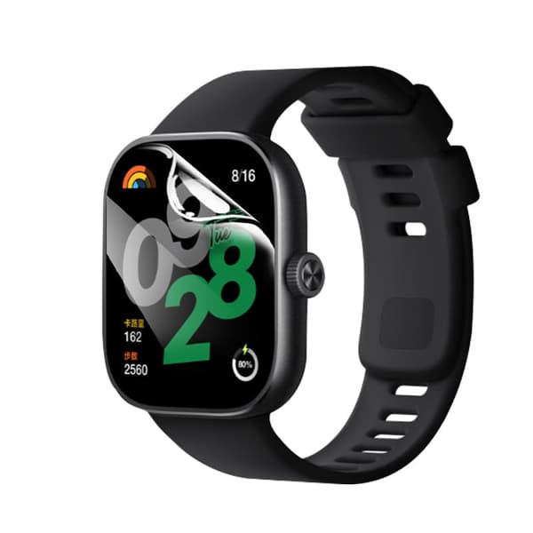 Bizon Glass Watch Hydrogel Skärmskydd för Redmi Watch 4, 2 stycken