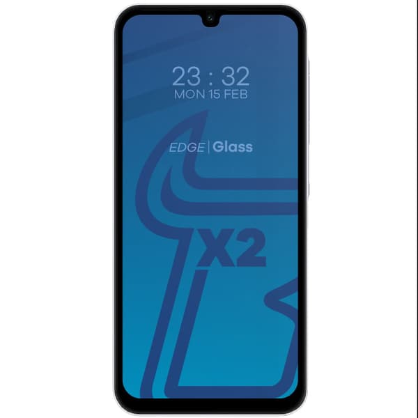2x lasi + kameralasi BIZON Edge 2 pakkaus Galaxy A25 5G:lle
