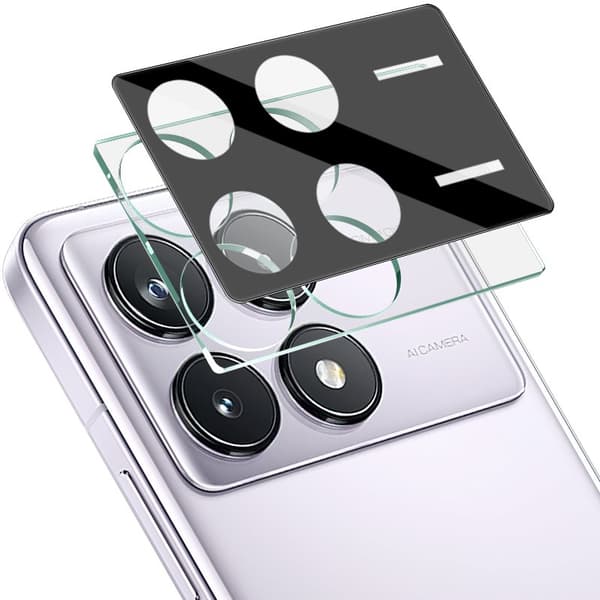 Bizon Glass Lens för Xiaomi Poco X6 Pro / Poco F6 Pro, 2 stycken