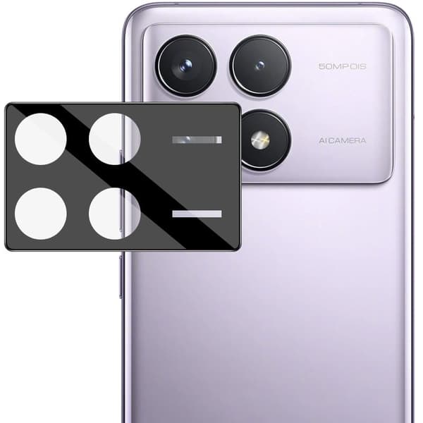 Bizon Glass Lens för Xiaomi Poco X6 Pro / Poco F6 Pro, 2 stycken