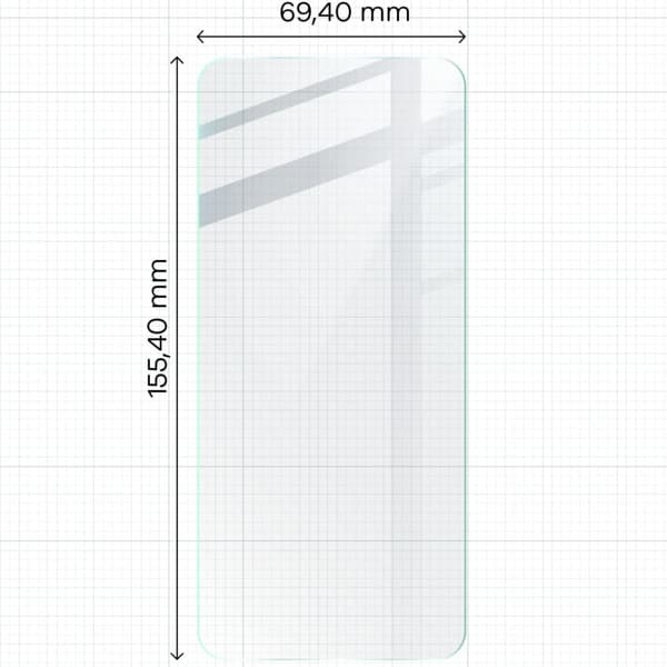 3x Glas + Kameraglas BIZON Clear 2-pack för Xiaomi Poco X6 Pro