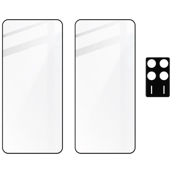 2x Glas + kameraglas BIZON Edge 2-pak til Xiaomi Poco X6 Pro