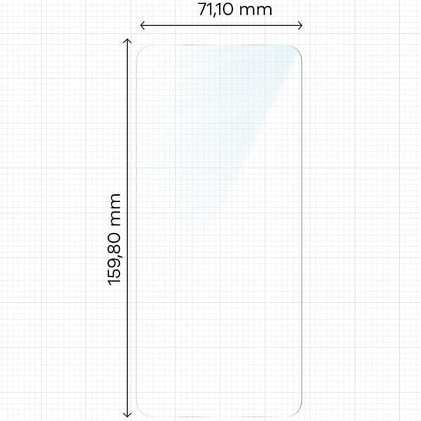 Bizon Glass Clear 2 Härdat Glas för Realme C67 4G