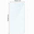 Miniatyrbild 2 av 4: Bizon Glass Clear 2 Härdat Glas för Galaxy A55 5G