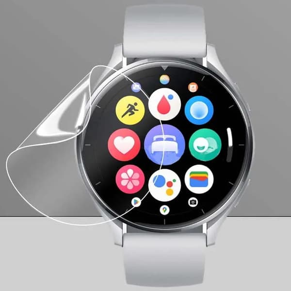 Hydrogelfilm för Bizon Glass Watch Hydrogelskärm för Xiaomi Watch 2, 2 stycken